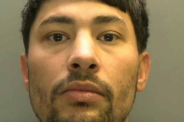 Thug hit woman with wine bottle and said 'I'll smash her head in'