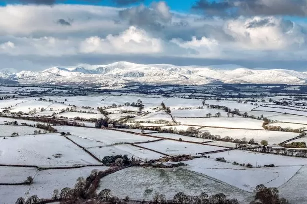 Maps show 'significant' snow set to fall on Wales next week