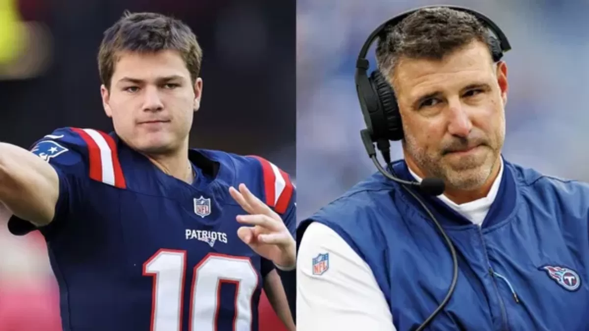 Patriots’ Drake Maye Gets Real on Mike Vrabel’s Comments About Sacrificing This Body Part for Super Bowl