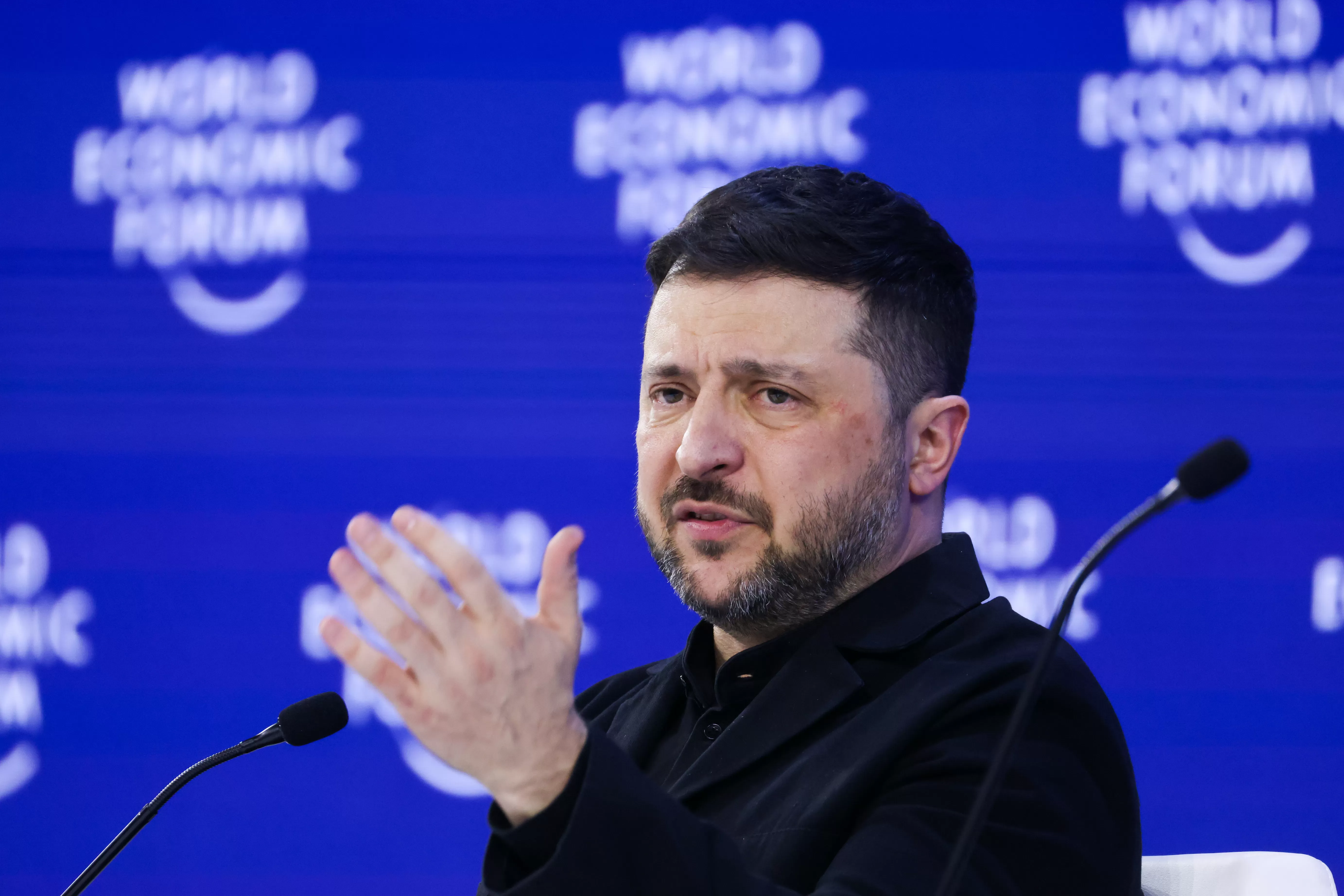 Zelensky Publicly Rebukes Europe, Urges Leaders to ‘Act Now’ in Withering Davos Address