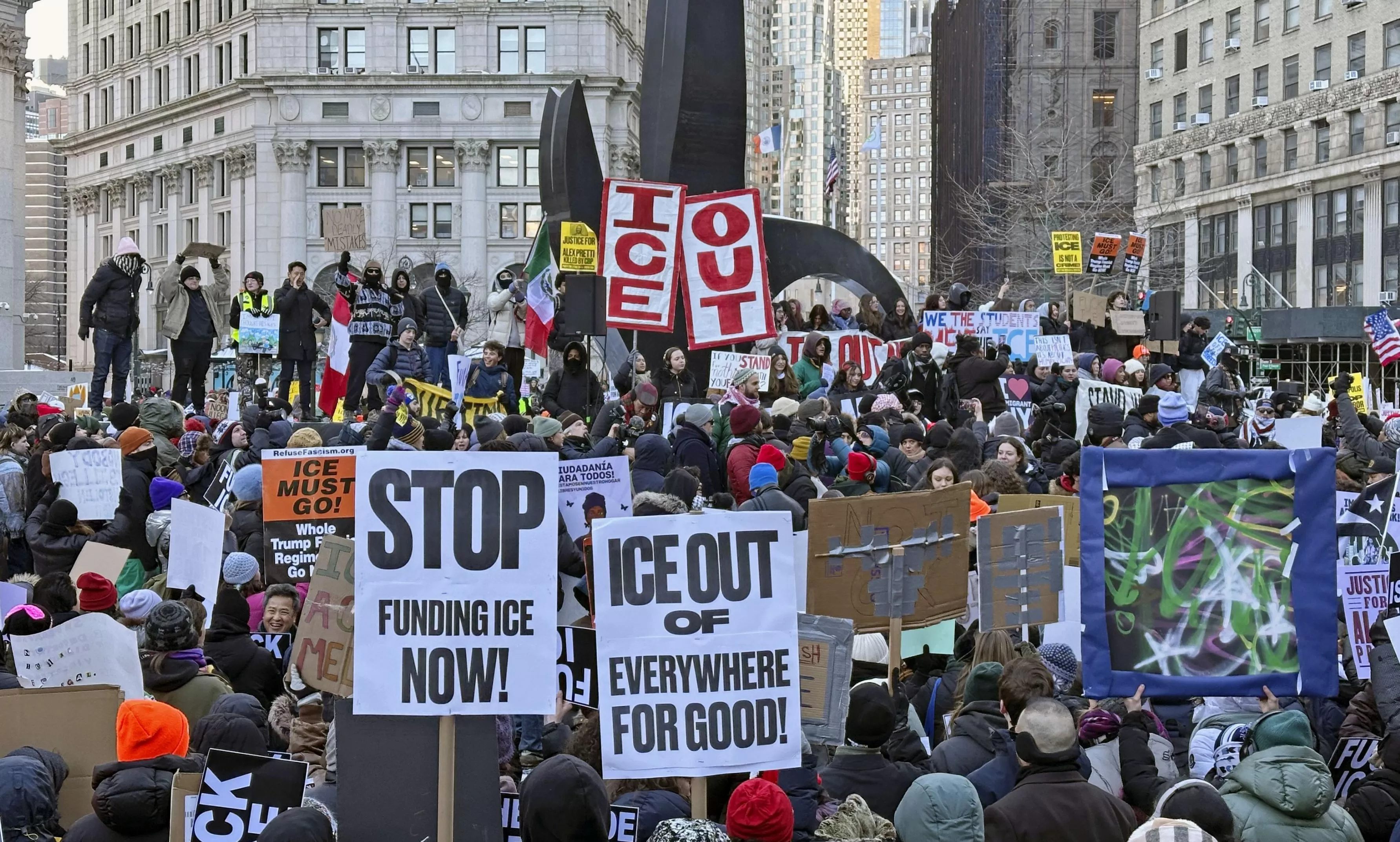 ‘ICE Out’ Gains Momentum as Cities Across the Country Take Action
