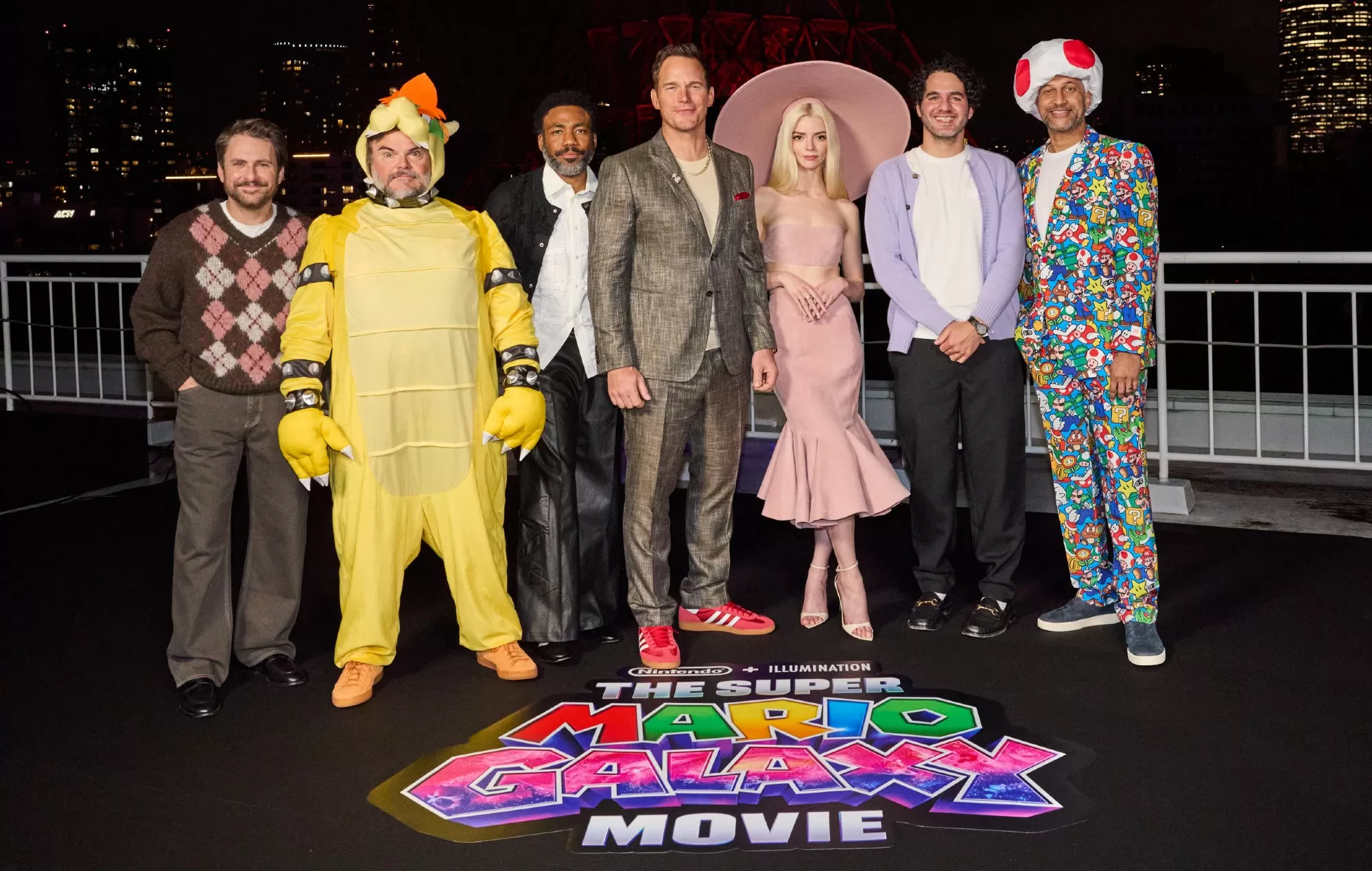 Donald Glover, Jack Black and Anya Taylor-Joy freestyle over ‘Super Mario’ theme