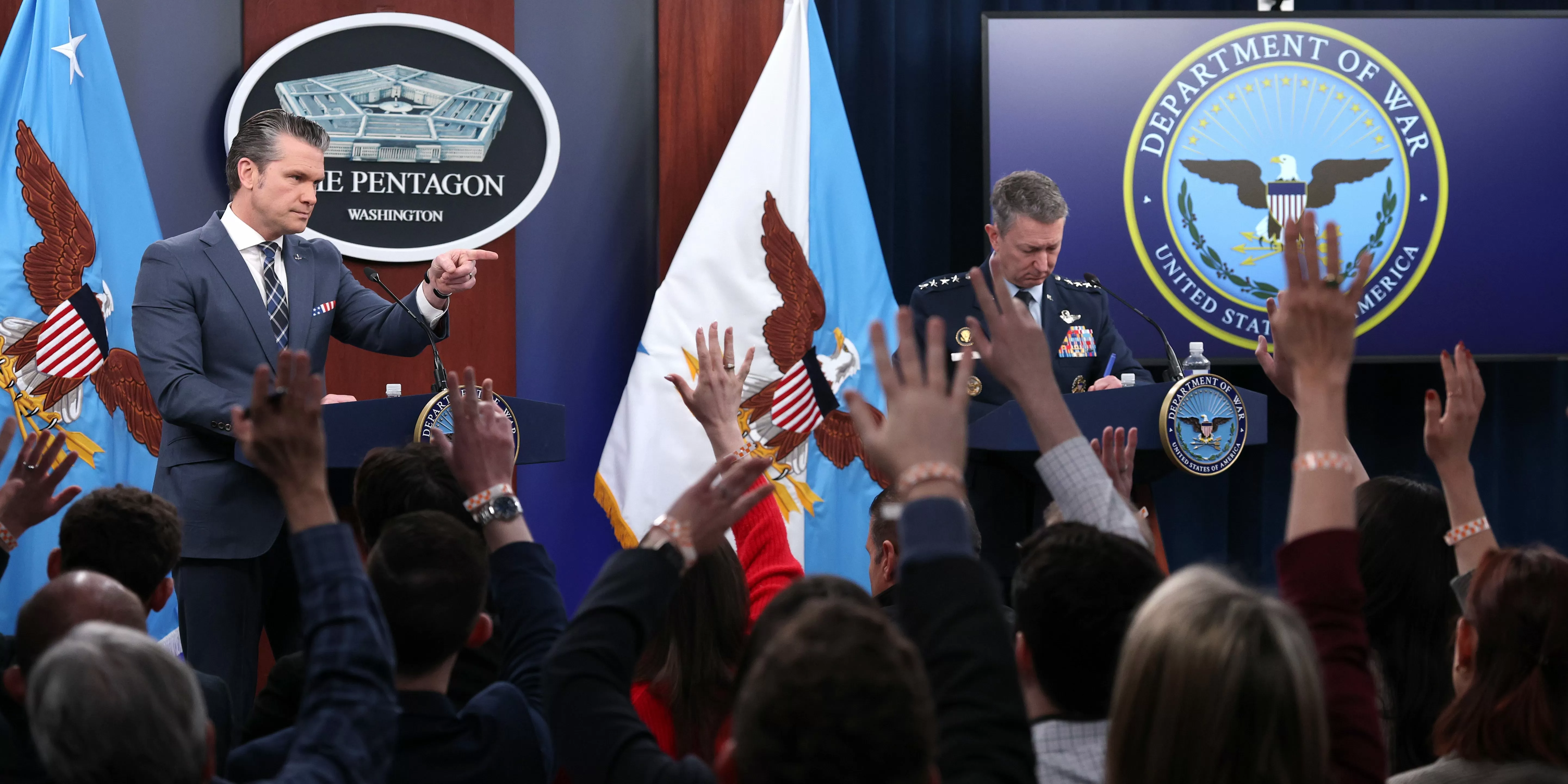 Pentagon Wants It to Be Illegal for Reporters to Ask “Unauthorized” Questions