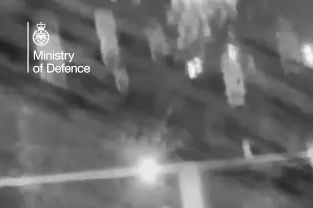 RAF Typhoon jets shoot down drones as UK starts patrol flights over Dubai