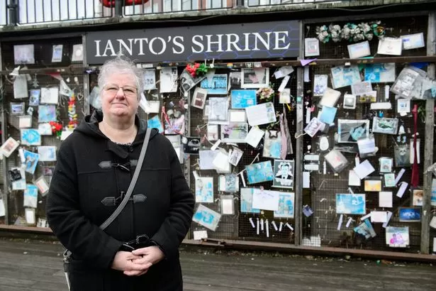 People are angry that tributes are being removed from a Cardiff tourist spot for a man who never existed