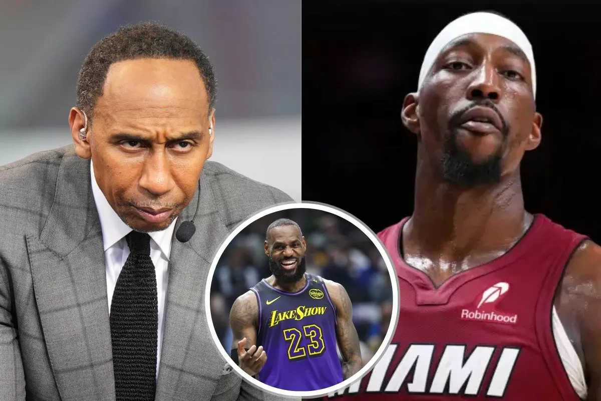 LeBron James’ Burden Lifted as Stephen A. Smith Pressed to Address Bam Adebayo’s Historic Feat