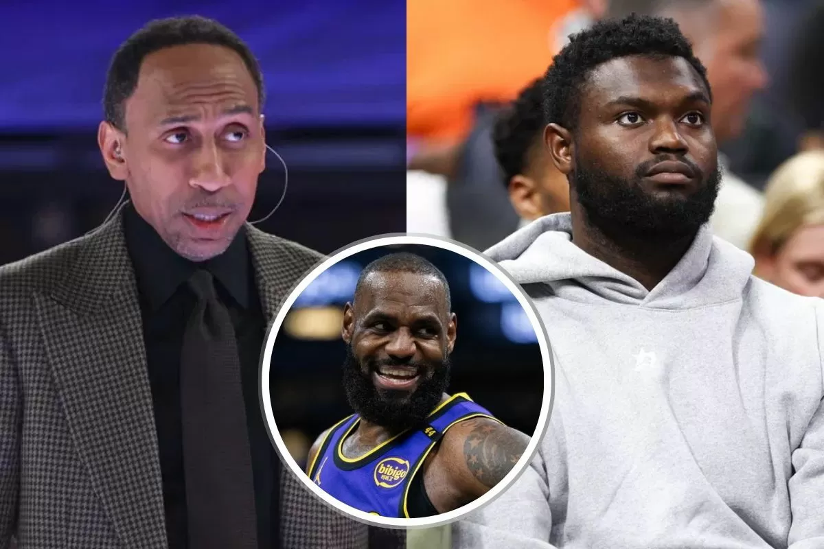 LeBron James Seemingly Comforts Zion Williamson After Stephen A. Smith’s Harsh Remark
