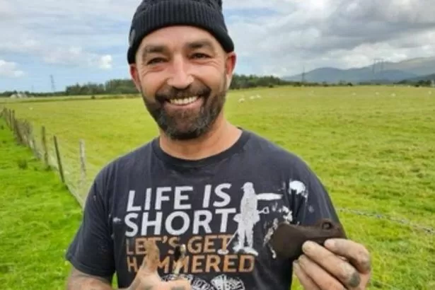 Metal detectorists make incredible discovery while searching Welsh field