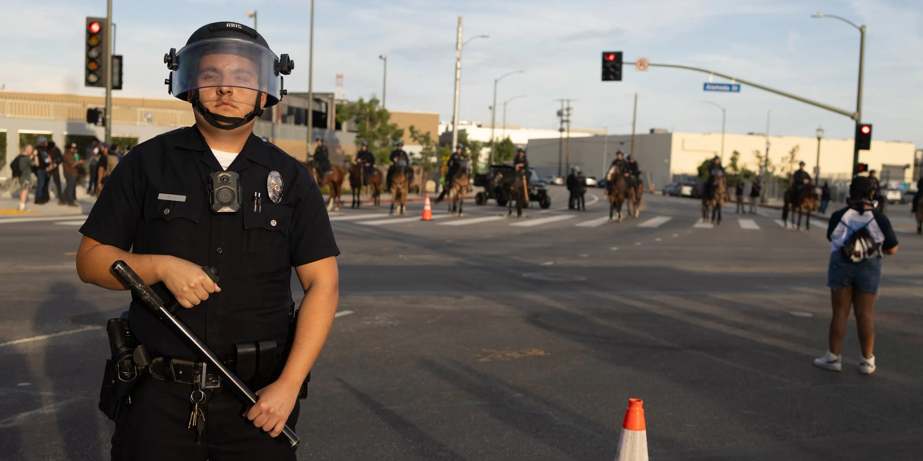 LAPD Deployed Drones  to Spy on No Kings Protest