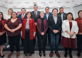 Claudia Sheinbaum holds a meeting with Morena candidates and CATEM affiliates: “We are experiencing moments of relevance.”