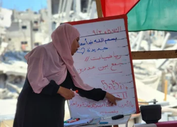 With Gaza’s Education System in Ruins, Parents Take Matters Into Their Own Hands