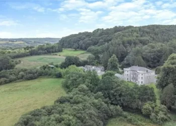Once in a lifetime chance to buy listed country mansion with over 270 acres of idyllic rural land