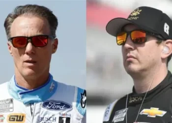 Kevin Harvick Scared of Kyle Busch’s Next-Gen Fate Amid Waiting for Fans to Tear Down Track After Rowdy’s Win