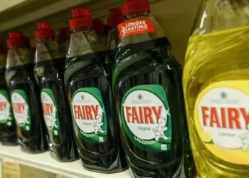 People who leave Fairy Liquid next to kitchen sink given warning