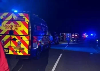 Major rescue operation launched after car crashes off mountain pass