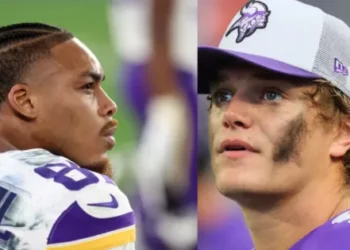 Justin Jefferson Pumps Breaks on JJ McCarthy After Colin Cowherd’s Dig at Vikings QB