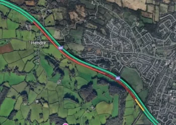 M4 was shut completely following incident near Bridgend