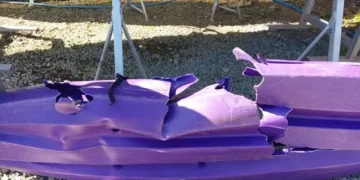 Boy was ‘inches from tragedy’ after speedboat knocked him out of kayak and ran over him