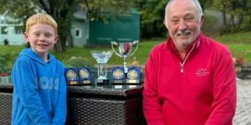 The five-year-old boy so good at golf he’s on tour in America