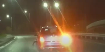 Police tried to pull him over – watch what happened next