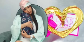 Cardi B Turns Her Umbilical Cord Into Gold Jewelry!