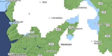 Met Office maps show snow for Wales this week