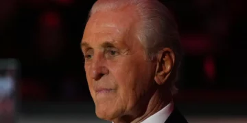 “Pat Riley Is a Liar” – Heat Fans Demand 80-YO’s Resignation After Failed Giannis Pursuit at Trade Deadline