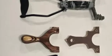 Slingshots used to damage property and harm animals in Welsh village