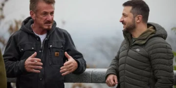 Sean Penn missed the Oscars to be with President Zelenskyy in Ukraine