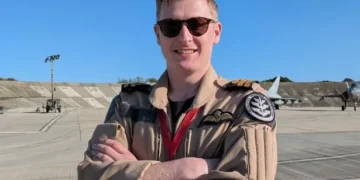 RAF fighter pilot shot down two Iranian drones