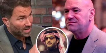 Eddie Hearn Claims Turki Alalshikh Is ‘Unimpressed’ With Dana White’s ‘Lazy’ Zuffa Boxing