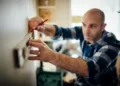 Man breaks down kitchen tiles is floored after seeing what’s behind wall