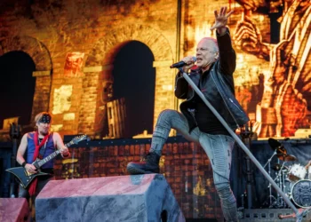 Watch Jarvier Bardem, Tom Morello and more make cameos in new Iron Maiden ‘Burning Ambition’ trailer