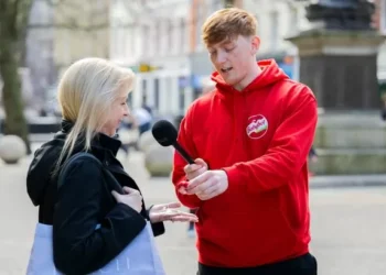 Angry Ginge puts his comedy skills to the test to charm ‘hangry’ Brits
