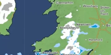 Met Office weather maps as big change brings snow and gales to Wales