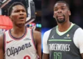 Frustrations Rise in Clippers-Timberwolves as Security Separates Bennedict Mathurin and Naz Reid