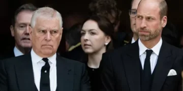 Prince William ‘uneasy’ as Andrew Mountbatten-Windsor asked question, lip reader claims