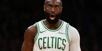 Jaylen Brown to Face “Huge Fine” After Controversial Ejection vs Spurs, Predicts ESPN Reporter