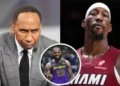 LeBron James’ Burden Lifted as Stephen A. Smith Pressed to Address Bam Adebayo’s Historic Feat