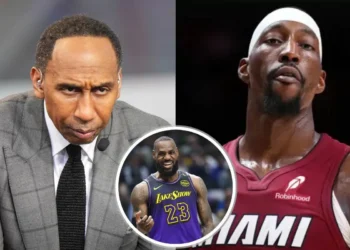 LeBron James’ Burden Lifted as Stephen A. Smith Pressed to Address Bam Adebayo’s Historic Feat