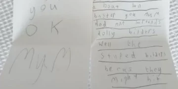 Child’s heartbreaking letter to parents after rogue builder wrecked family home