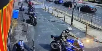 The ‘real-world Sons of Anarchy’ biker gang war played out on village streets