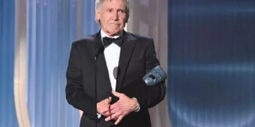 Harrison Ford cries while accepting lifetime achievement award: “I’m indeed a lucky guy”