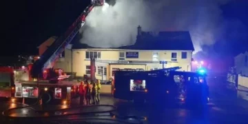 Risk to seabirds sees plan to rebuild burnt down Pembrokeshire pub rejected