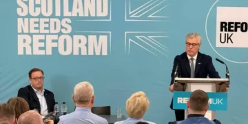 Reform UK’s press conference in Scotland leaves media unimpressed