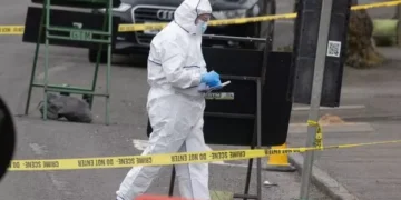 Three arrested after gunshots fired at car led to school lockdown