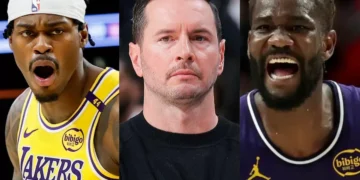 “Gonna Get Fired”: JJ Redick to Get Axed After Jarred Vanderbilt Fight, Deandre Ayton Comment, Says Ex-NBA Champion