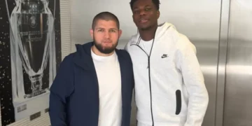 “Send Me Location”: Soccer Nerd Khabib Nurmagomedov Leads Real Madrid Training