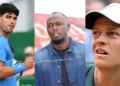 Carlos Alcaraz Gets the Nod From Usain Bolt Over Jannik Sinner in Monte Carlo