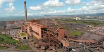 Part of Port Talbot’s landmark steelworks skyline to disappear forever